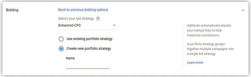 google ads Enhanced CPC